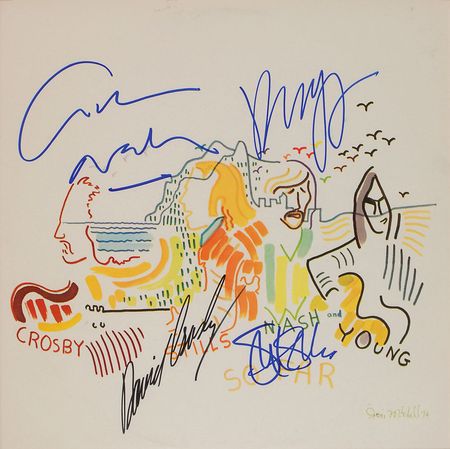 Lot #805 Crosby, Stills, Nash, and Young Album - Image 2