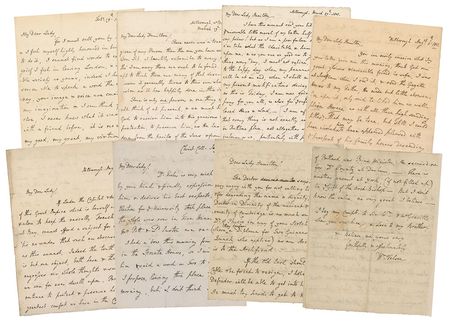 Lot #304 William Nelson: “We must heartily pray God,” writes the vice-admiral’s brother, “to preserve him, as He has hitherto done, from the perils of the seas & from the efforts of the Enemy” - Image 1