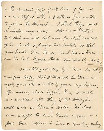 Lot #304 William Nelson: “We must heartily pray God,” writes the vice-admiral’s brother, “to preserve him, as He has hitherto done, from the perils of the seas & from the efforts of the Enemy” - Image 11