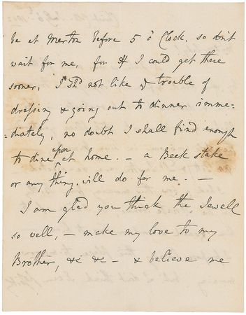 Lot #304 William Nelson: “We must heartily pray God,” writes the vice-admiral’s brother, “to preserve him, as He has hitherto done, from the perils of the seas & from the efforts of the Enemy” - Image 16