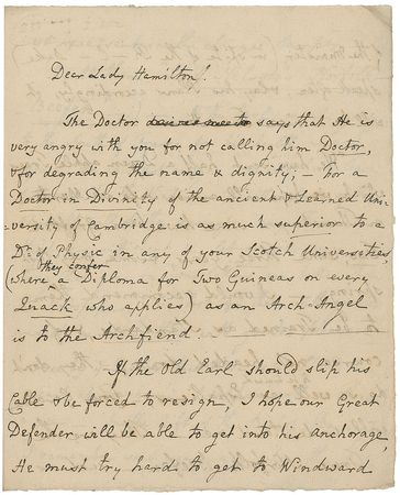 Lot #304 William Nelson: “We must heartily pray God,” writes the vice-admiral’s brother, “to preserve him, as He has hitherto done, from the perils of the seas & from the efforts of the Enemy” - Image 19