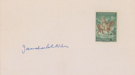 Lot #268 Indian Prime Ministers: Nehru and Bahadur Shastri Covers - Image 2