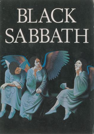 Lot #853 Black Sabbath Program - Image 1