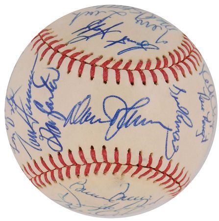 Lot #1111 NY Mets Baseball - Image 1