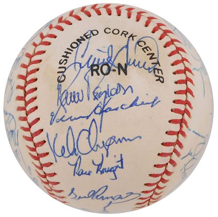 Lot #1111 NY Mets Baseball - Image 2