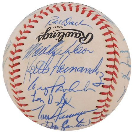 Lot #1111 NY Mets Baseball - Image 3