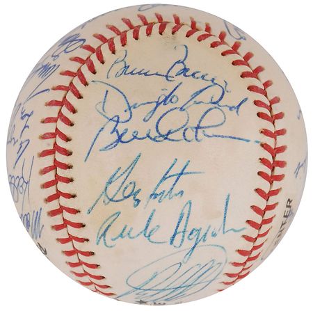 Lot #1111 NY Mets Baseball - Image 4