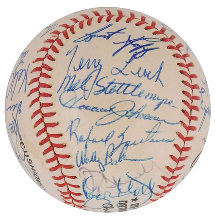 Lot #1111 NY Mets Baseball - Image 5