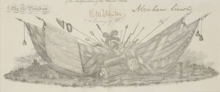 Lot #42 Abraham Lincoln Signed Document - Image 1