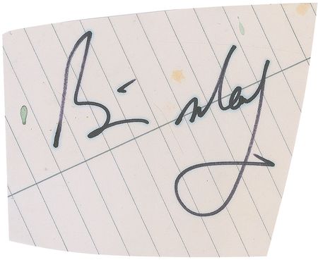 Lot #888 Queen: Mercury and May Signatures - Image 1