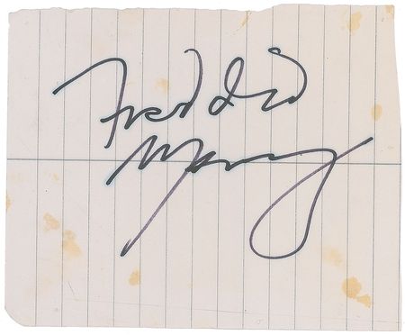Lot #888 Queen: Mercury and May Signatures - Image 2