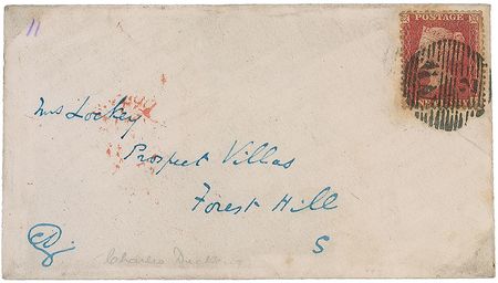 Lot #670. Charles Dickens Envelope