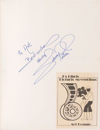 Lot #932 Sidney Poitier and Others Book - Image 1