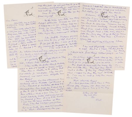Lot #726 Zane Grey Handwritten Letter Signed - Image 1