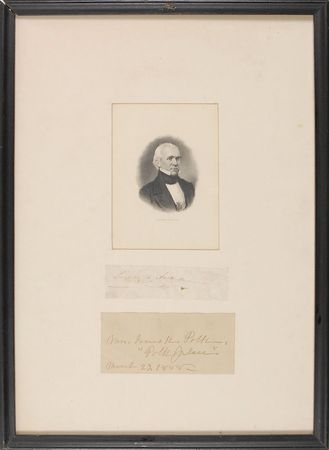 Lot #30 James and Sarah Polk Signatures - Image 3