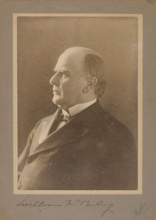 Lot #72 William McKinley Signed Photograph - Image 1