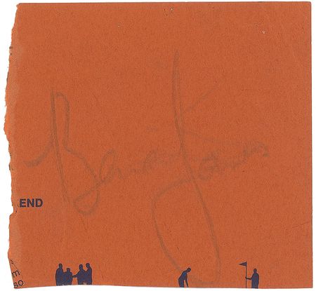 Lot #825 Rolling Stones: Brian Jones Signature - Image 1