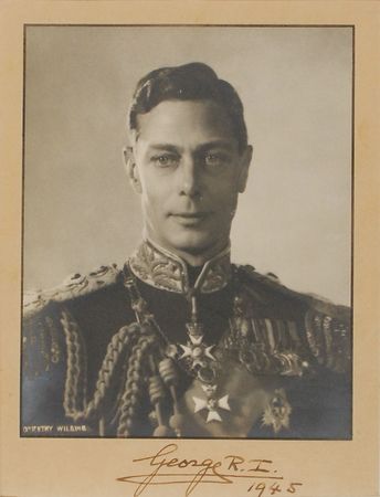Lot #273 King George VI Signed Photograph - Image 1