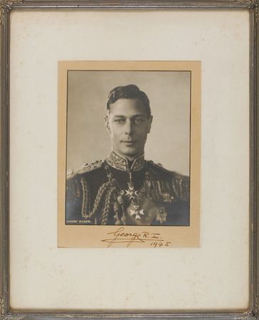 Lot #273 King George VI Signed Photograph - Image 2