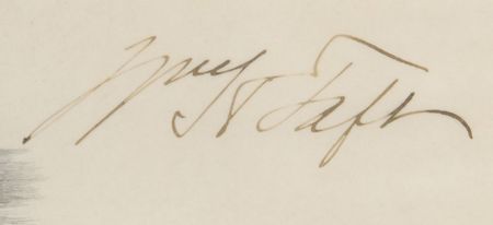 Lot #77 William H. Taft Signed Document - Image 3