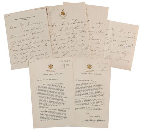 Lot #86 Herbert Hoover: Enormous archive of letters to his assistant, spanning nearly half a century - Image 2