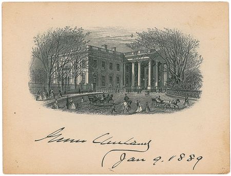 Lot #129 Grover and Frances Cleveland Engravings - Image 1