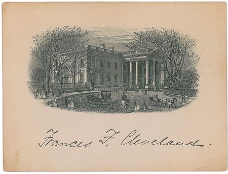 Lot #129 Grover and Frances Cleveland Engravings - Image 2