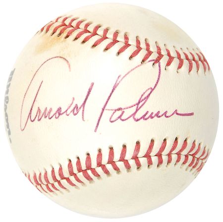 Lot #1116 Arnold Palmer Baseball - Image 1