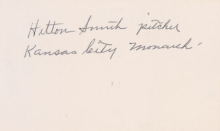Lot #1119 Hilton Smith Signature - Image 1