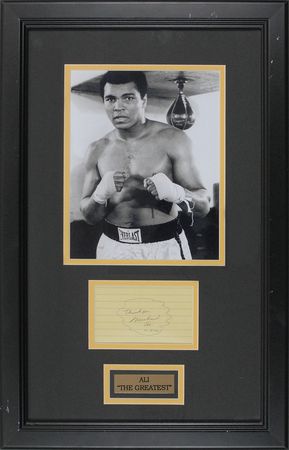 Lot #1062 Muhammad Ali Signature - Image 1