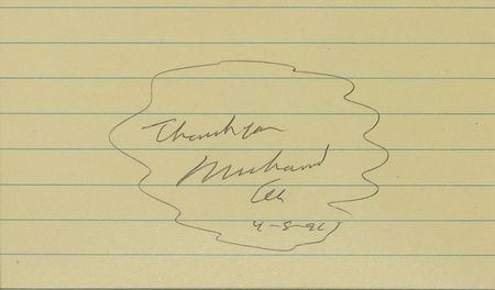 Lot #1062 Muhammad Ali Signature - Image 2