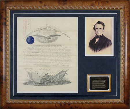 Lot #60 Rutherford B. Hayes Signed Document - Image 1