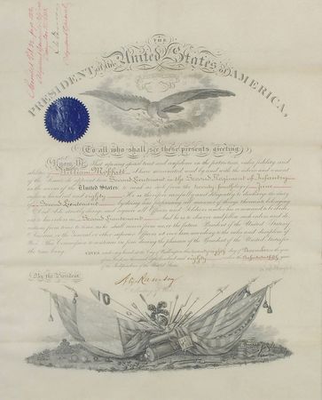 Lot #60 Rutherford B. Hayes Signed Document - Image 2