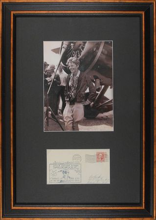 Lot #534 Amelia Earhart Commemorative Cover - Image 1