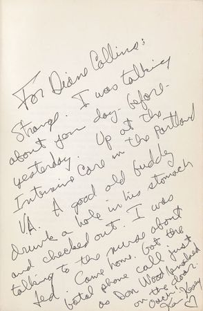 Lot #686 Ken Kesey: “A good old buddy drunk a hole in his stomach and checked out” - Image 1