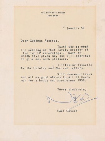 Lot #722 Noel Coward - Image 2
