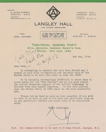 Lot #722 Noel Coward - Image 3