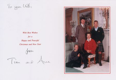 Lot #387 Princess Anne Christmas Cards - Image 1