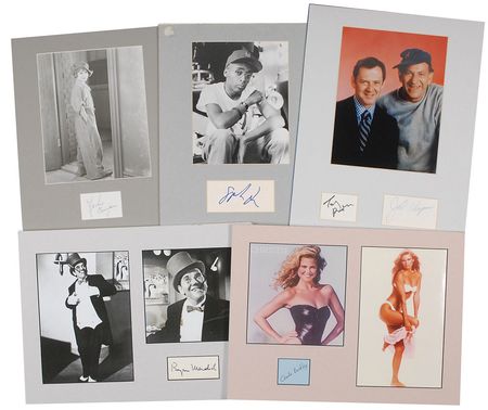 Lot #974 Actors and Actresses Signatures - Image 2