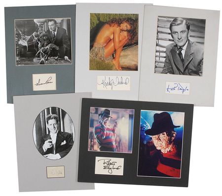 Lot #974 Actors and Actresses Signatures - Image 3