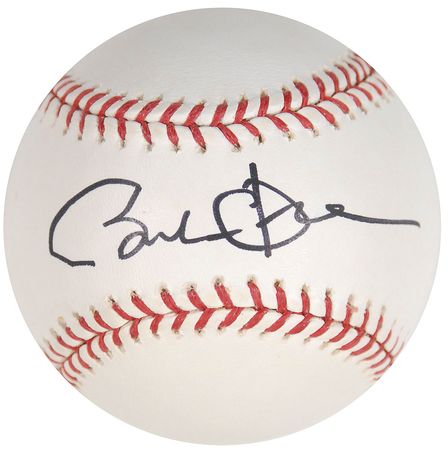 Lot #193 Barack Obama Baseball - Image 1
