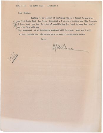 Lot #990 Marlene Dietrich - Image 1