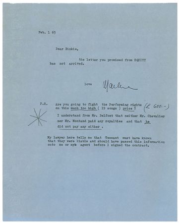 Lot #990 Marlene Dietrich - Image 2