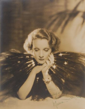 Lot #914 Marlene Dietrich Signed Photograph - Image 1