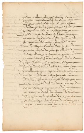 Lot #326 Cardinal Richelieu: Richelieu and other council members sign the minutes of a session in 1625 - Image 4