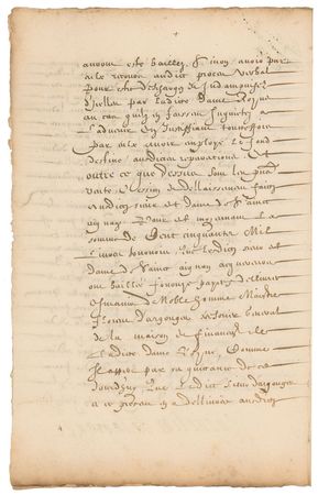 Lot #326 Cardinal Richelieu: Richelieu and other council members sign the minutes of a session in 1625 - Image 6
