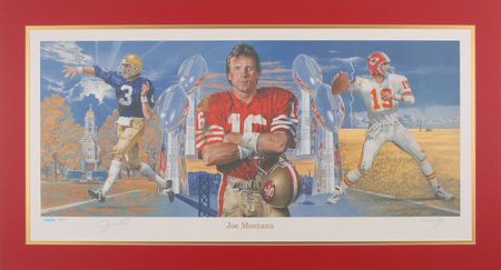 Lot #1108 Joe Montana Group Lot - Image 1