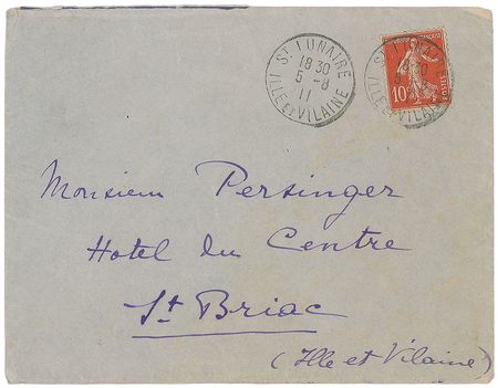 Lot #783 Jacques Thibaud Handwritten Letter Signed - Image 2