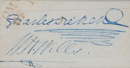 Lot #671 Charles Dickens Signature - Image 2