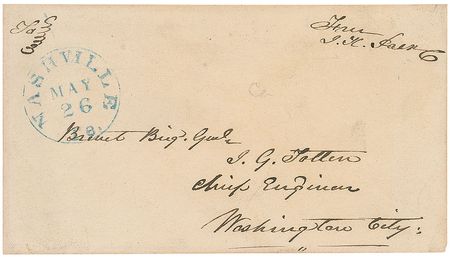 Lot #29 James K. Polk: Uncommon Polk free frank